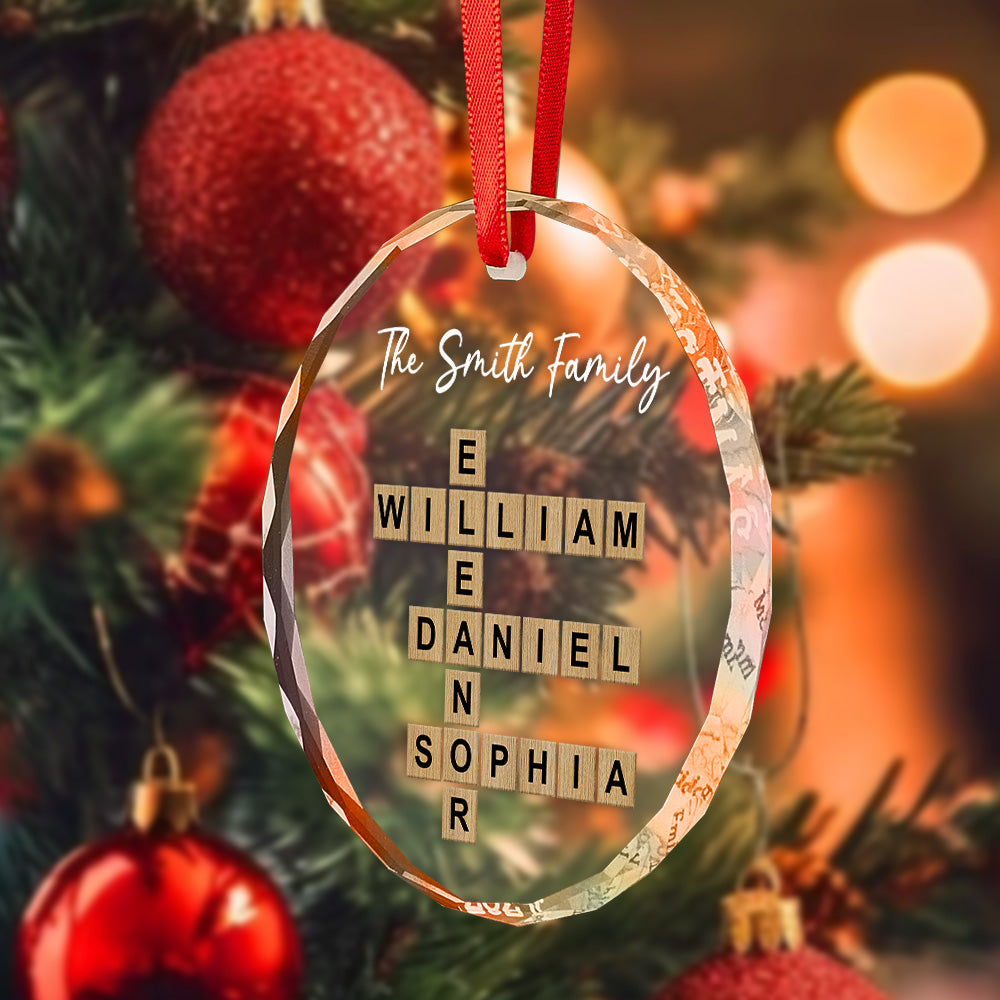 Personalized Christmas Ornament - Christmas Tree Decoration - Personalised Tree Decorations