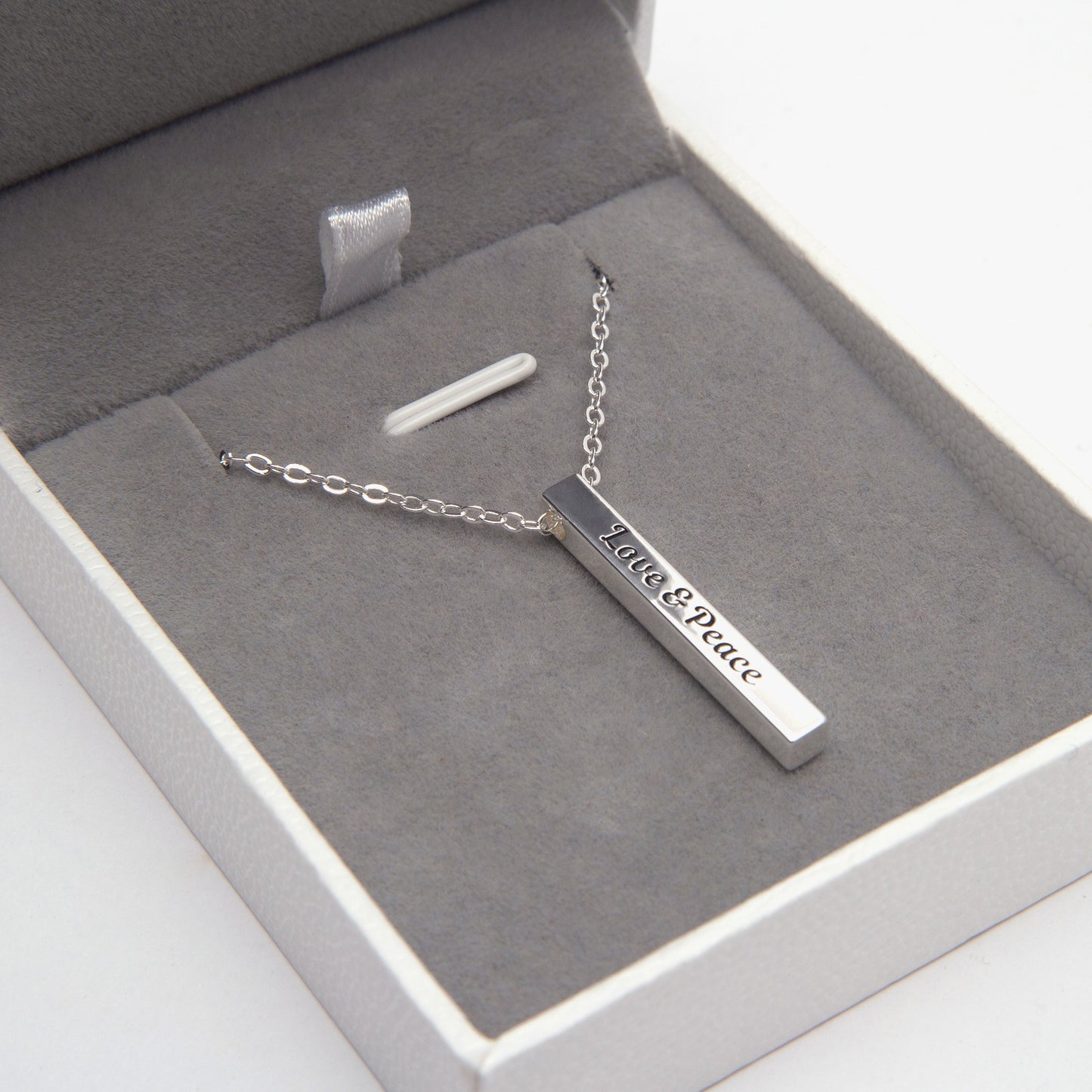 Classic Rectangle Pendant Necklace - Timeless Elegance - furevermama