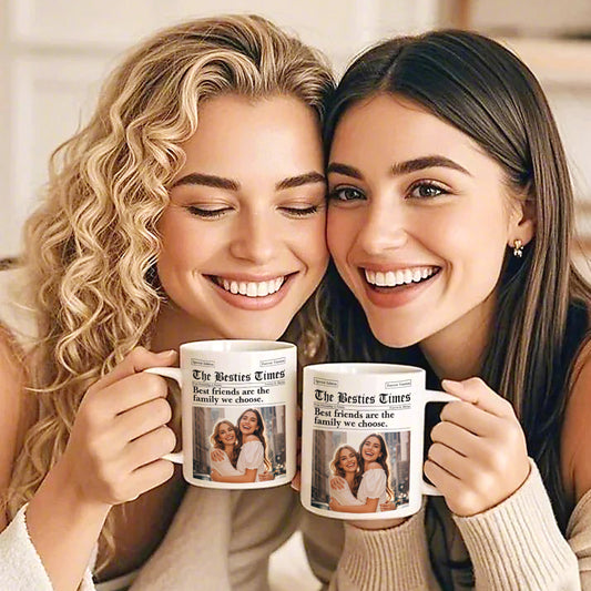 Personalized The Besties Times Mug Gifts for BFF - furevermama